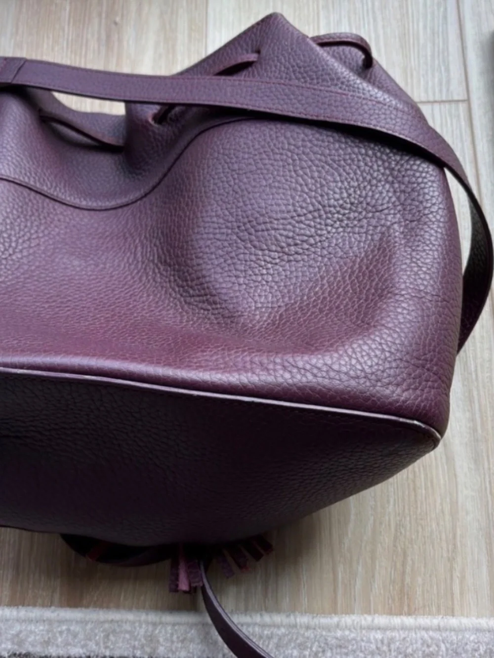 Purple Maroon GG New York Crossbody
